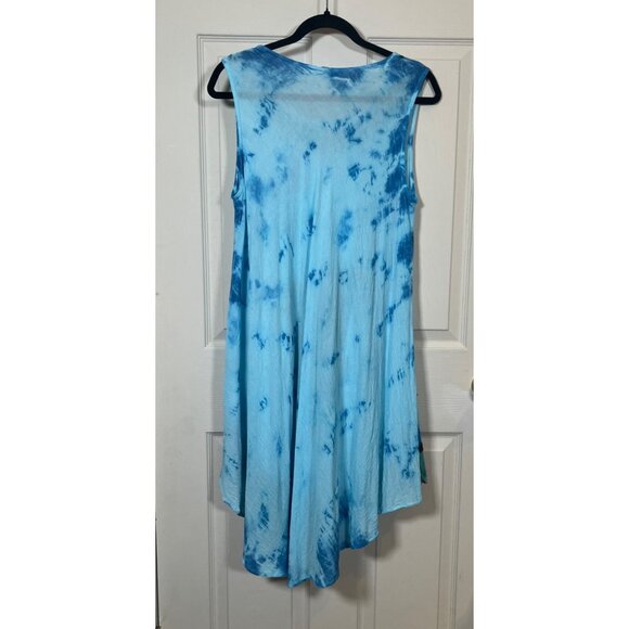 Bohemian Women's Tie-Dye Butterfly Print Boho Hippie Dress Fair Trade OS - Picture 5 of 8